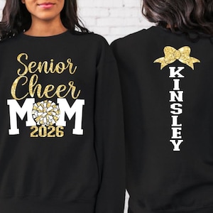 Senior Cheer Mom 2026 Sweatshirt,Senior Cheer Mom Sweatshirt,Glitter Cheer Mom Sweatshirt,Cheer Mom Sweatshirt,Cheerleader Mom Sweatshirt