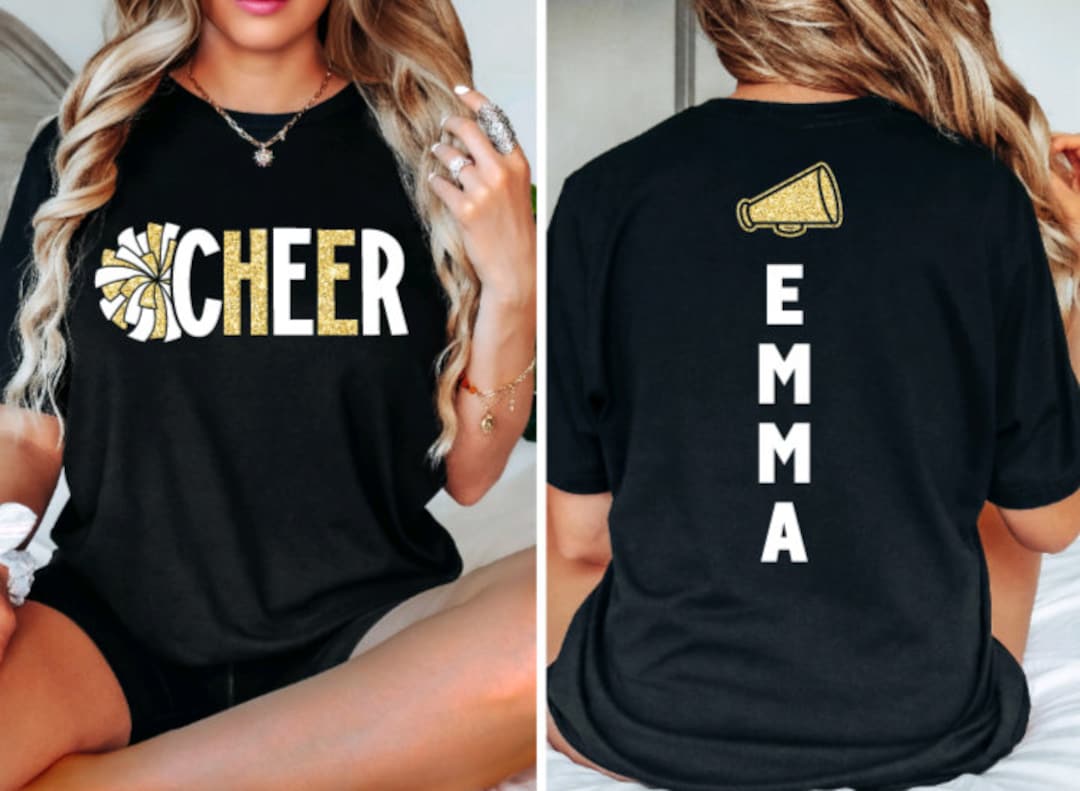 Glitter Cheer Shirt,cheer Squad Shirts, Cheer Team Shirts,cheerleader
