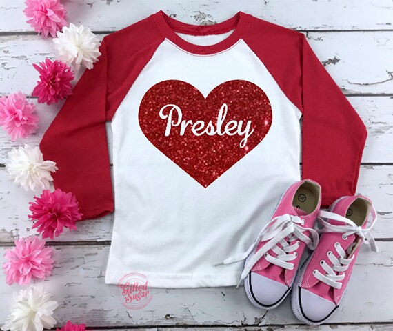 Valentine shirts for girls deals
