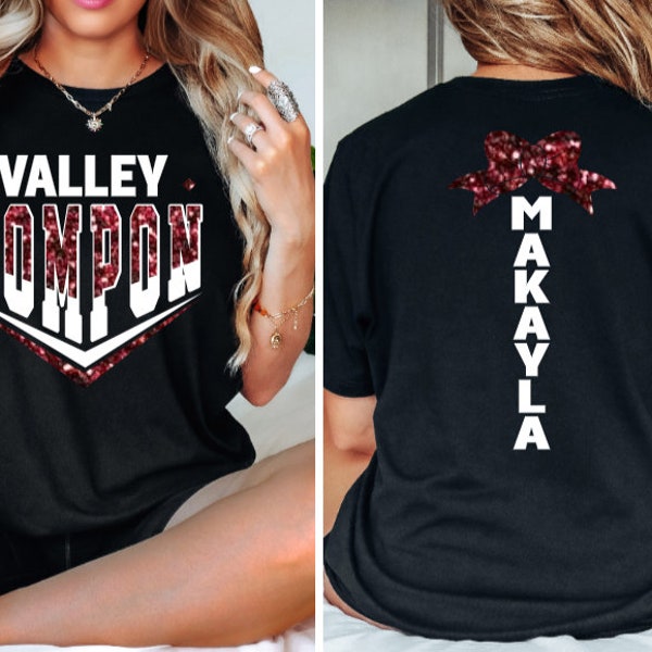 Glitter Pompon Shirt,Pompon Shirt,Pompon Coach Shirt,Custom Name,Pompon Gift,Dance Team Shirts,Pompon Tees,Pompon Shirt, Pompon ,Spirit