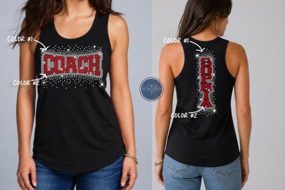 Cheer Coach Tank,cheer Coach Shirt,cheer Tank,cheer Shirt,cheer Comp ...
