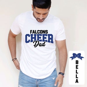 Cheer Dad Shirt,Cheer Dad Shirt,Cheer Dad Tee,Cheer Dad Shirt,Cheer Mom Gift,Custom Cheer Shirt,Custom Name,Choose your color