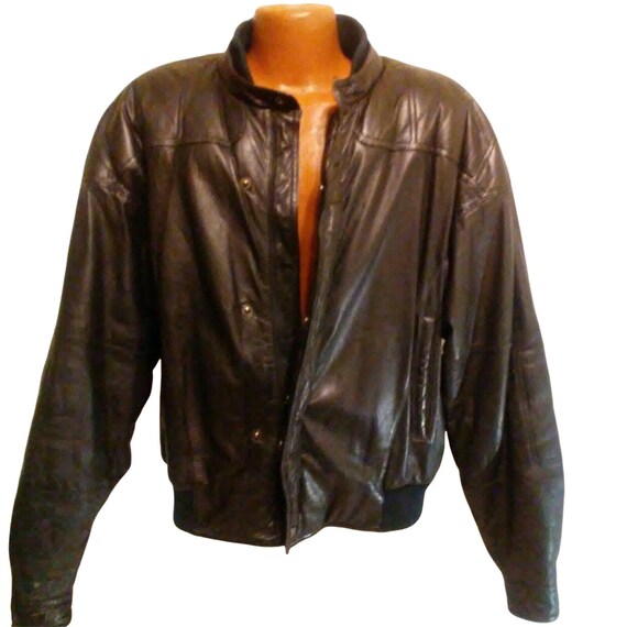 Members only 2025 leather jacket vintage