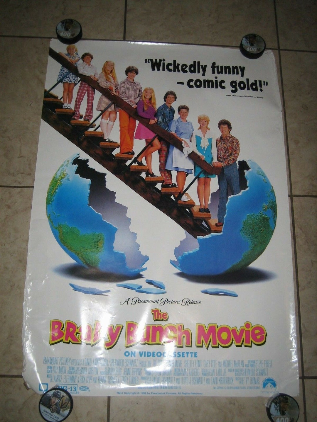VINTAGE the Brady Bunch Original 1995 Movie Theatre Poster 27X40 ...