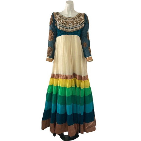 Vintage Dress Womens Handmade Indian Boho Inspire… - image 9