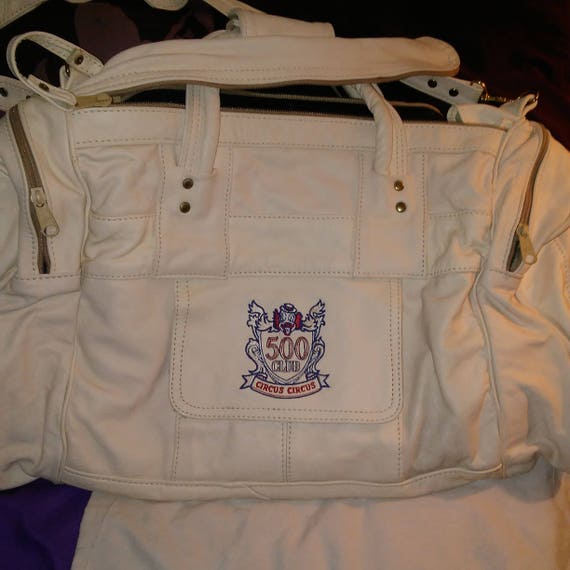 Vintage Circus Circus 500 Club White 100% White Le