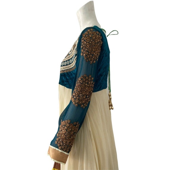 Vintage Dress Womens Handmade Indian Boho Inspire… - image 10