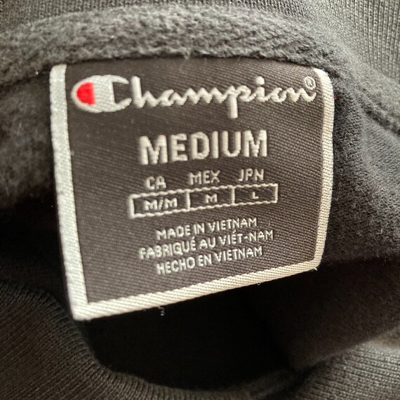 vintage champion polo shirt mens medium chenille … - image 3