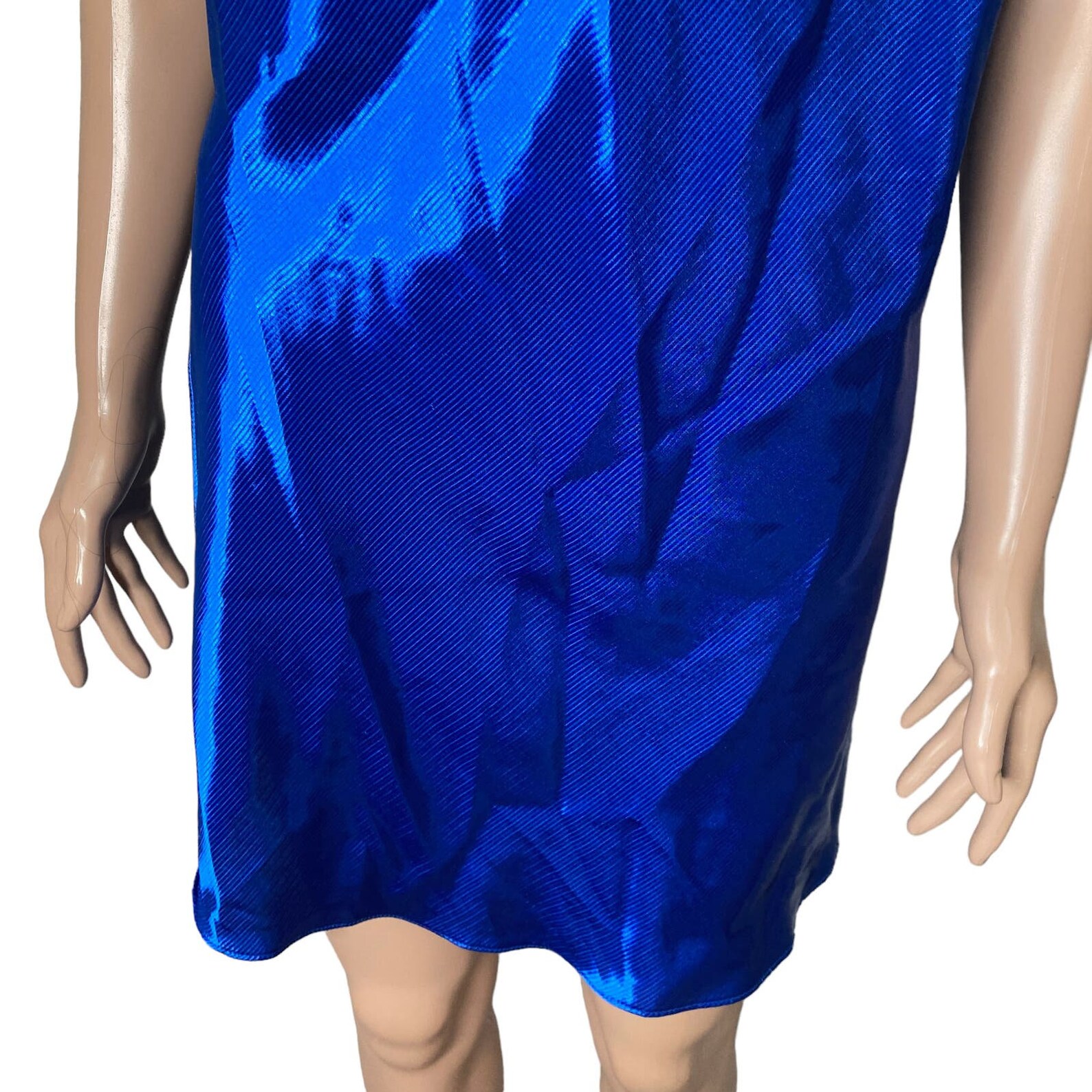 Shirley Beverly Pinstripe Slip Dress
