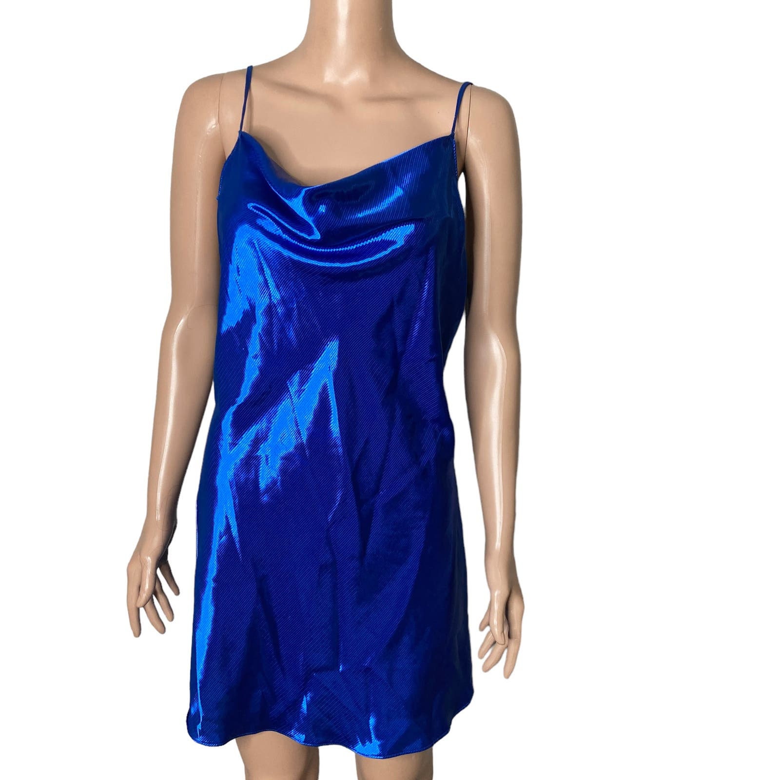 Shirley Beverly Pinstripe Slip Dress main image 0