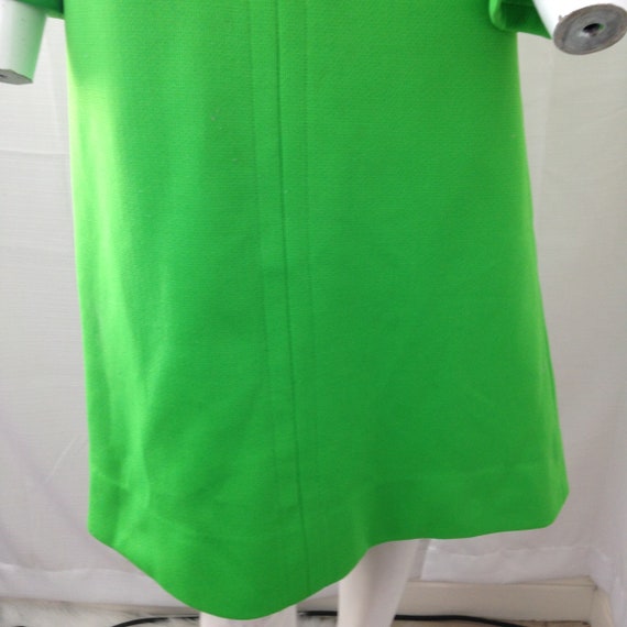 Vintage 60s Nardis of Dallas Green Double Knit Sleeve… Gem