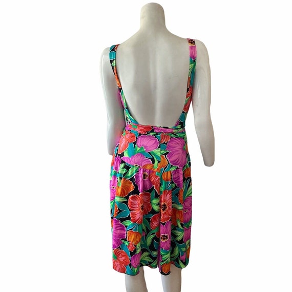 Vintage Catalina Swimsuit Floral One Piece w Saro… - image 2