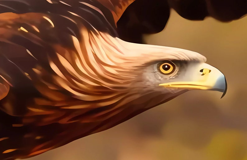 Majestic Wedge Tail Eagle Soaring #1 Digital Print - Etsy