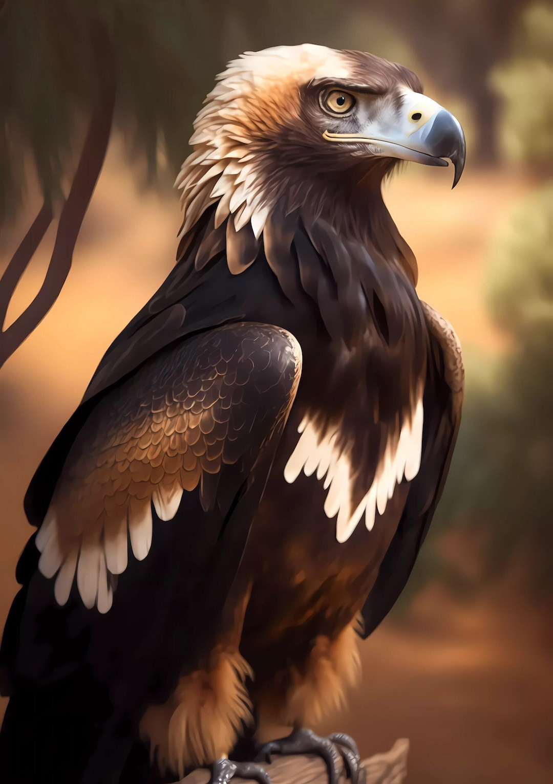 Majestic Wedge Tail Eagle #2 Digital Print - Etsy