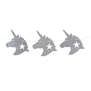 Unicorn Garland/Star Garland/Unicorn First Birthday Banner/Unicorn Baby Shower Garland/Unicorn Birthday Garland/Unicorn Party Decor