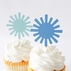 Boho Sun Cupcake Toppers/Sun Cupcake Toppers/Sunshine Cupcake Toppers/Boho Sun Bridal Shower/Boho Sun Baby Shower/Boho Sun Party Décor