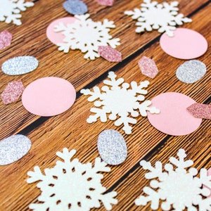 Christmas Snowflake Confetti Decoration- 1500pcs | Snowflakes Frozen Party  Confetti | Winter Wonderland Birthday Baby Shower Wedding Sequins Christmas