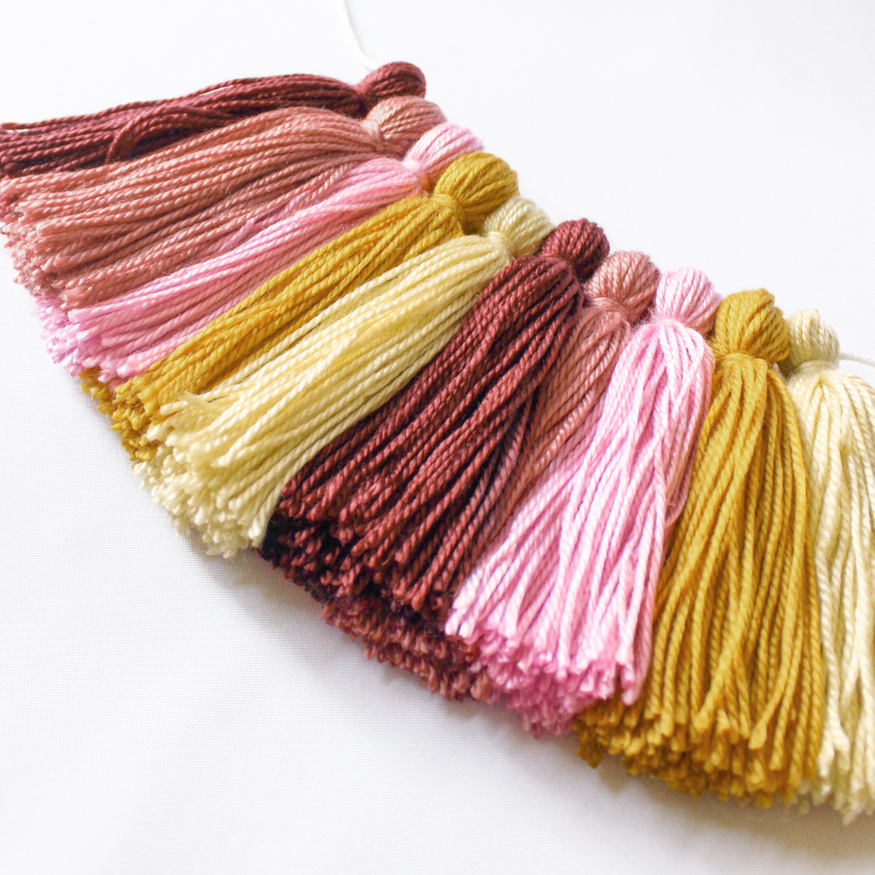 Boho Yarn Garland/boho Yarn Tassel/boho Tassel Yarn Etsy