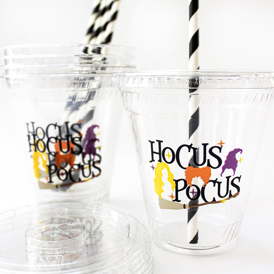 Hocus Pocus Birthday/hocus Pocus Birthday Cups/hocus Pocus Party Cups