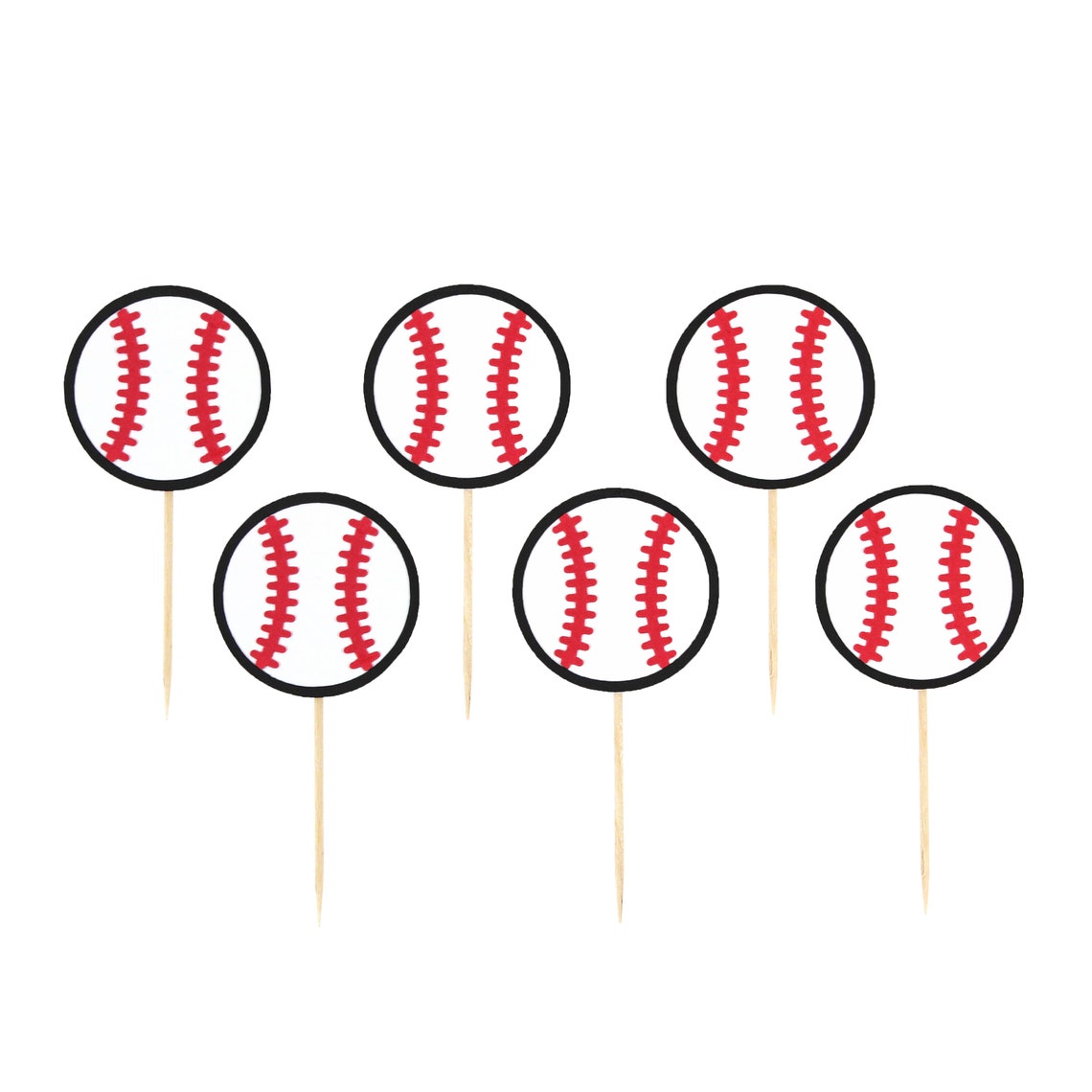 Pastelito de béisbol Topper /Baseball Topper/Baseball Etsy España