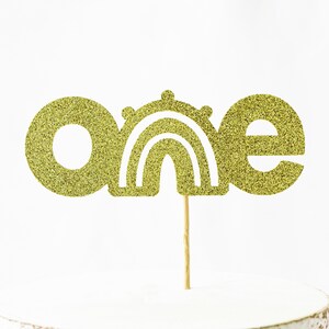 Boho Rainbow ONE Cake Topper/Boho ONE Cake Topper/Boho Rainbow Cake Topper/Boho 1st Birthday Cake Topper/Boho 1st Birthday Party/Boho Party