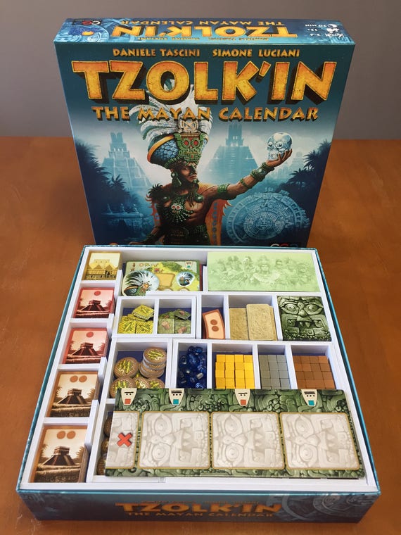 Items similar to Tzolk'in the Mayan Calendar Board Game Foam Core