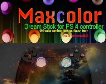 Maxcolor dream stick v.5 modding kit set for PS 4 slim/pro controller