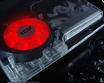 PS 3 slim , Ventilateur LED (Rouge)