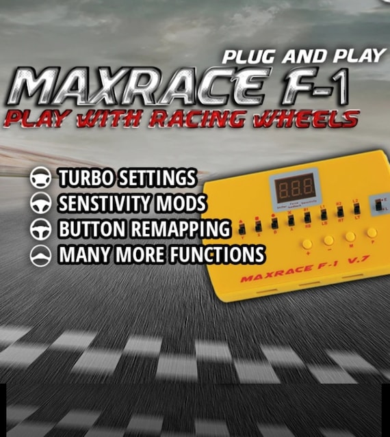Maxrace F-1 Compatible With Various Consoles (nintendo