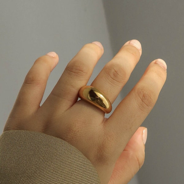 Gold Bubble Ring - Etsy