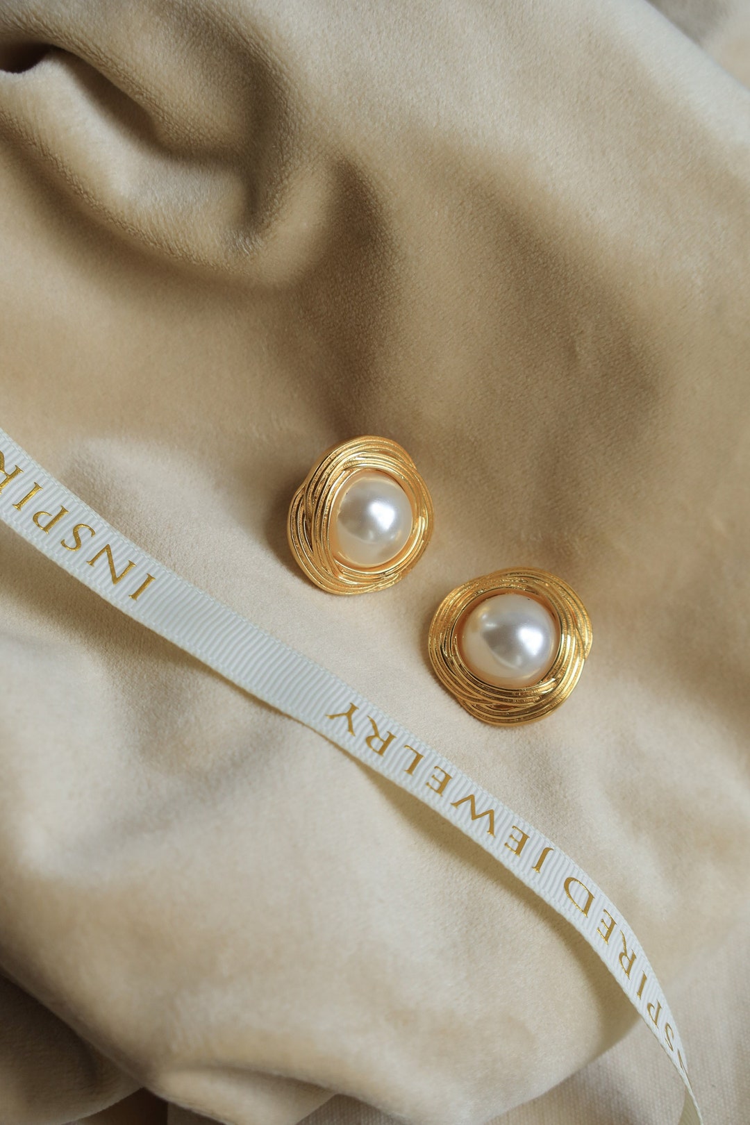 Large Pearl Stud Earrings Big Pearl Earrings Wedding Earrings Classic