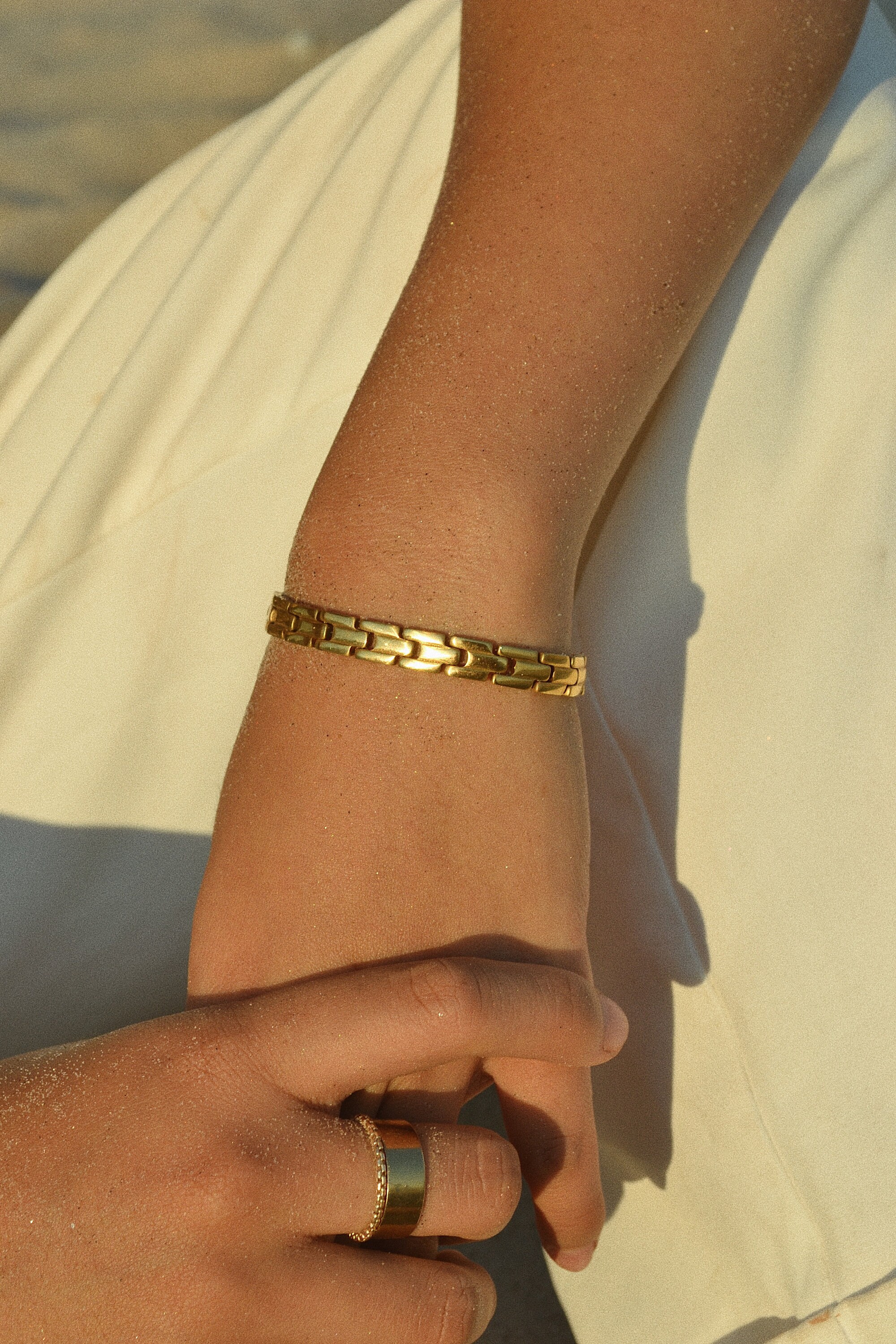 Gold Panther Link Bracelet Gold Bracelet Link Chain Etsy UK