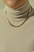 Chunky Gold Chain, Gold Cuban Link Chain Necklace, Thick Gold Chain, Miami Cuban Link Chain, Gold Curb Link Chain, Mens Chain