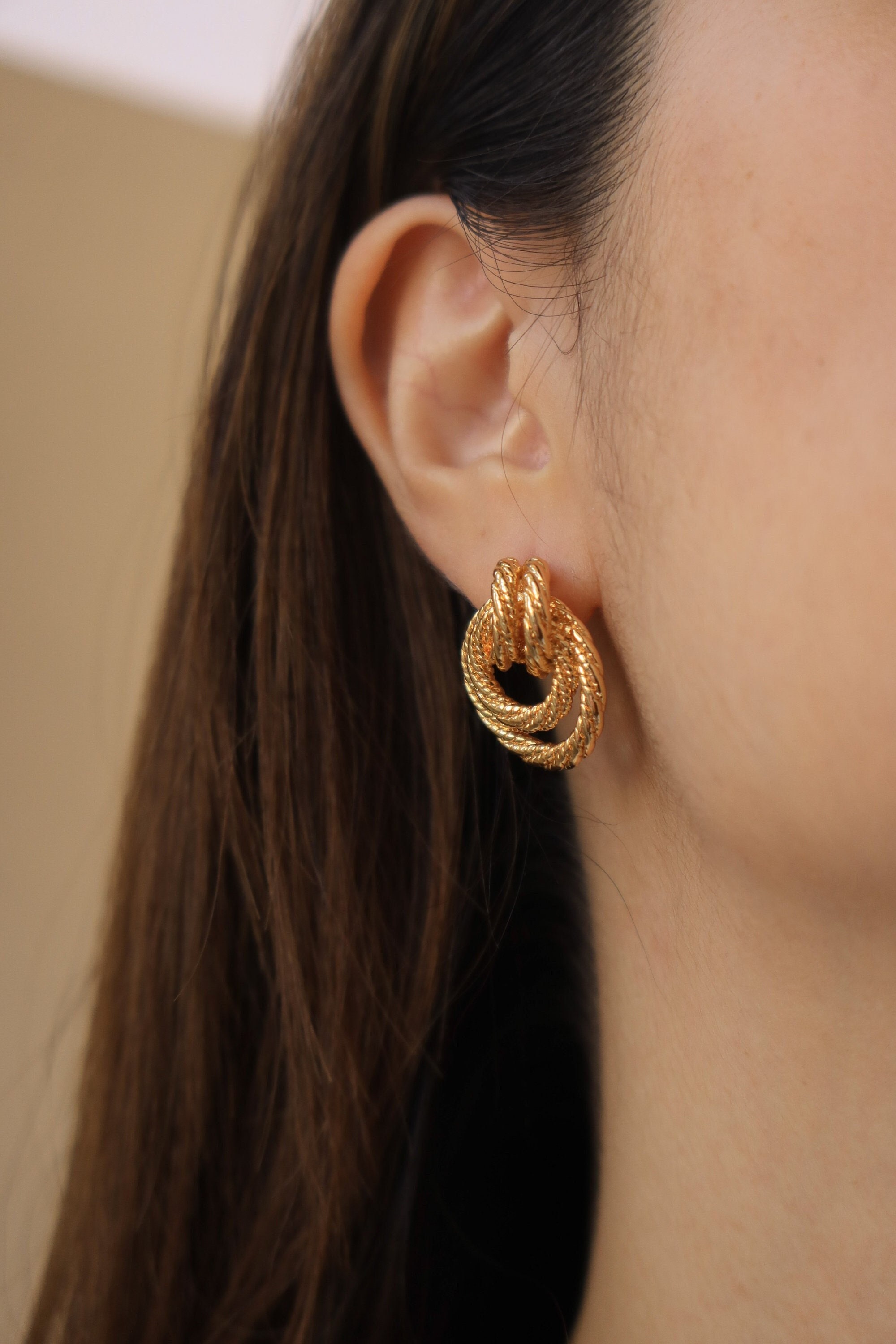 Pin on Gold Tops earrings