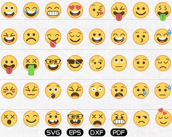 Download Emoji Svg Cricut Etsy PSD Mockup Templates