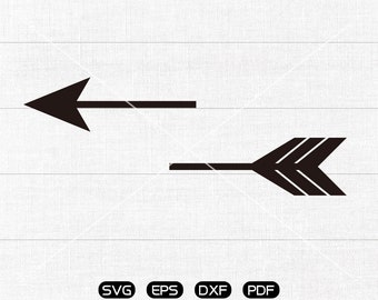 Split Arrow Svg Etsy