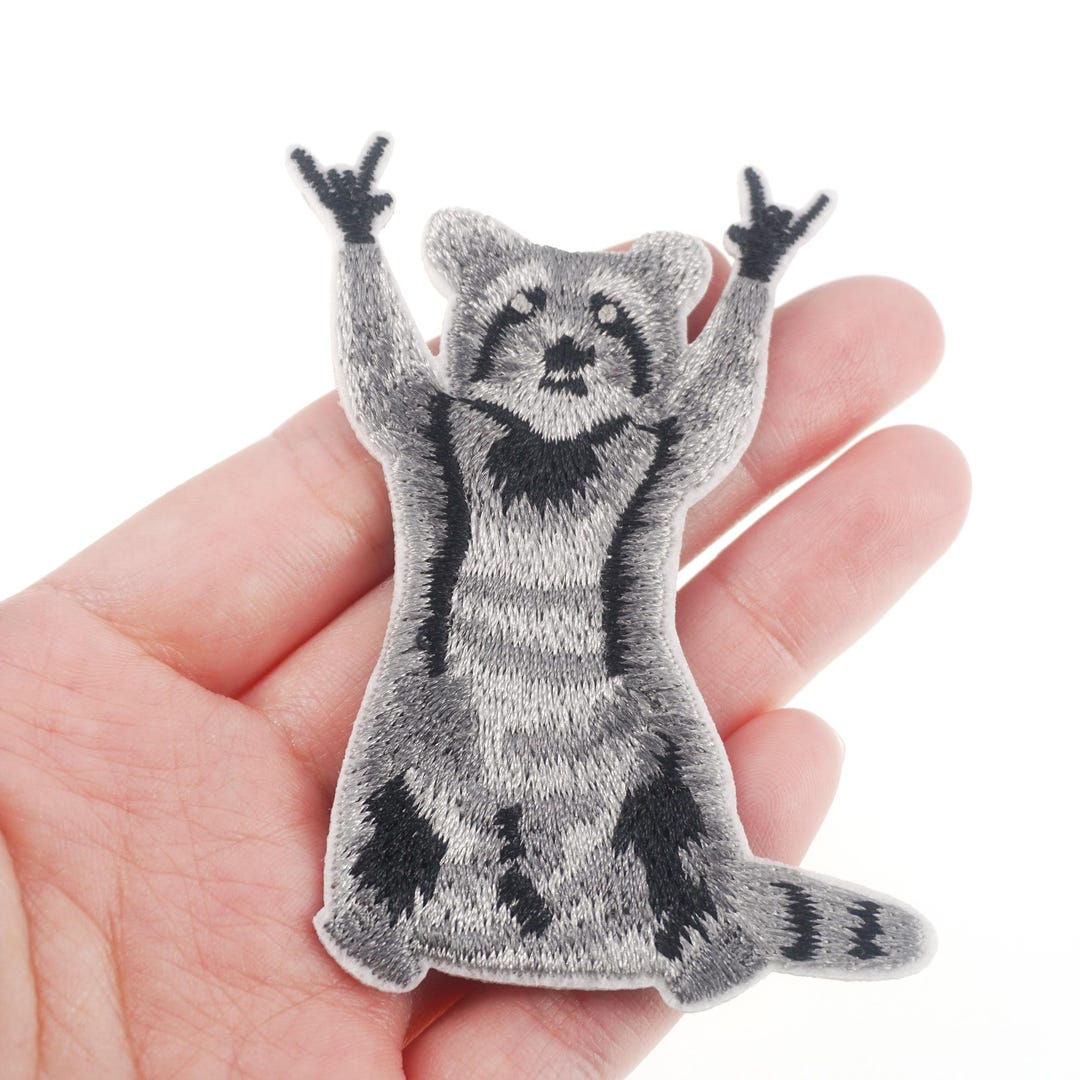 Animal Iron-On Patch. Patch ricamato. Cucitura in loco