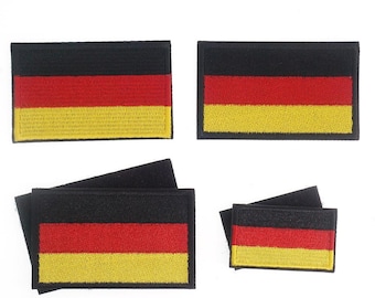 Mochila Tactica Parche De La Bandera De Alemania | Parches Termoadhesivos De Planchado Para Ropa | Aplique Codera Rodillera Bordado DIY | Finally Home Parches Velcro