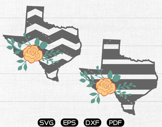 Download Yellow Rose Chevron Texas Svg Stripe State Svg Tx Clipart Cricut Silhouette Cut Files Commercial Use