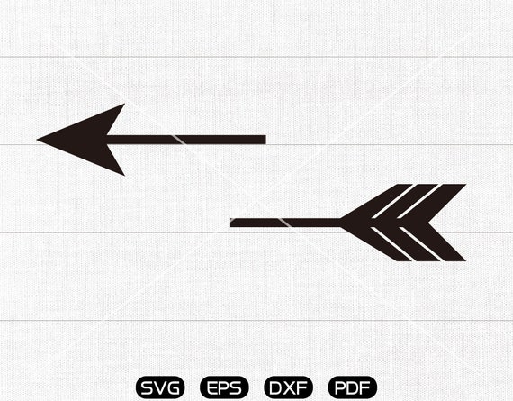 Download Split arrow SVG Clipart cricut silhouette cut files | Etsy