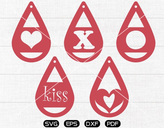 Free Free Heart Earring Svg Free 772 SVG PNG EPS DXF File