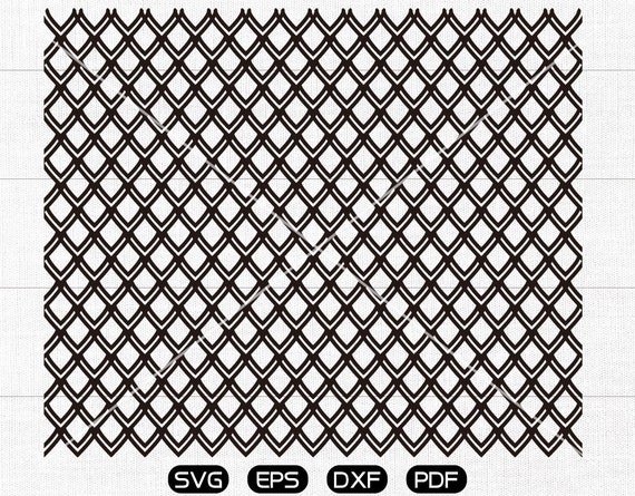 Dragon Scales Svg Dragon Scales Clipart Cricut Silhouette Etsy