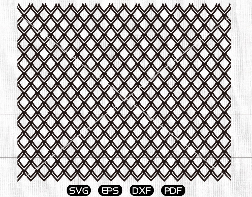 Dragon scales SVG Dragon scales Clipart cricut silhouette Etsy
