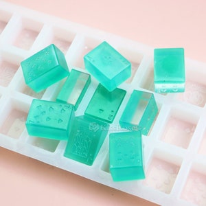 Creative playing card mahjong silicone mold-poker cube resin mold-epoxy resin mahjong pendant mold-jewelry resin art mold-mahjong resin mold
