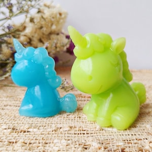Cute Unicorn Resin Mold-Silicone Unicorn Mold-Epoxy resin Unicorn mold-Unicorn ornament concrete mold-Diffusing stone plaster mold-Resin art