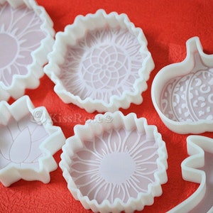 Plant Serie Auto Freshie Mould-Blumen/Kaktus/Obst Freshie Moulds-Kürbis Silikon Form-Kerze/Seife/Aroma Mould-Kiefer Baum Freshie Mould