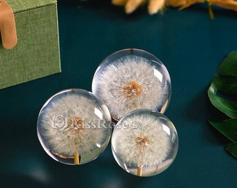 Sphere Resin Molds-Night Light Lamp Silicone Mold-3D Spherical Planet Ball Mold-Dried Flower Resin Art-Dandelion Night Light lamp mold