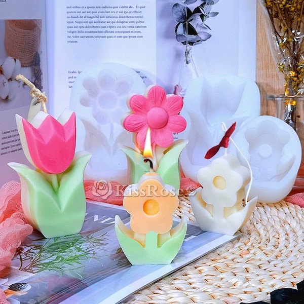 Flower Silicone Mold Etsy