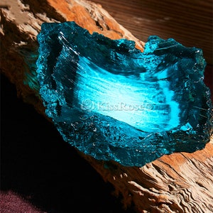 Crystal stone Ashtray Mold-Creative Rock Silicone Ashtray Mold-Riverbed Ashtray Resin Mold-Silicone Mold for Resin Ashtray DIY