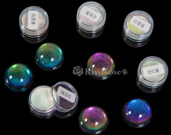 Beautiful neon color glitter for resin craft-phantom glitter-pearlescent color glitter for silicone mold-5 styles glitters